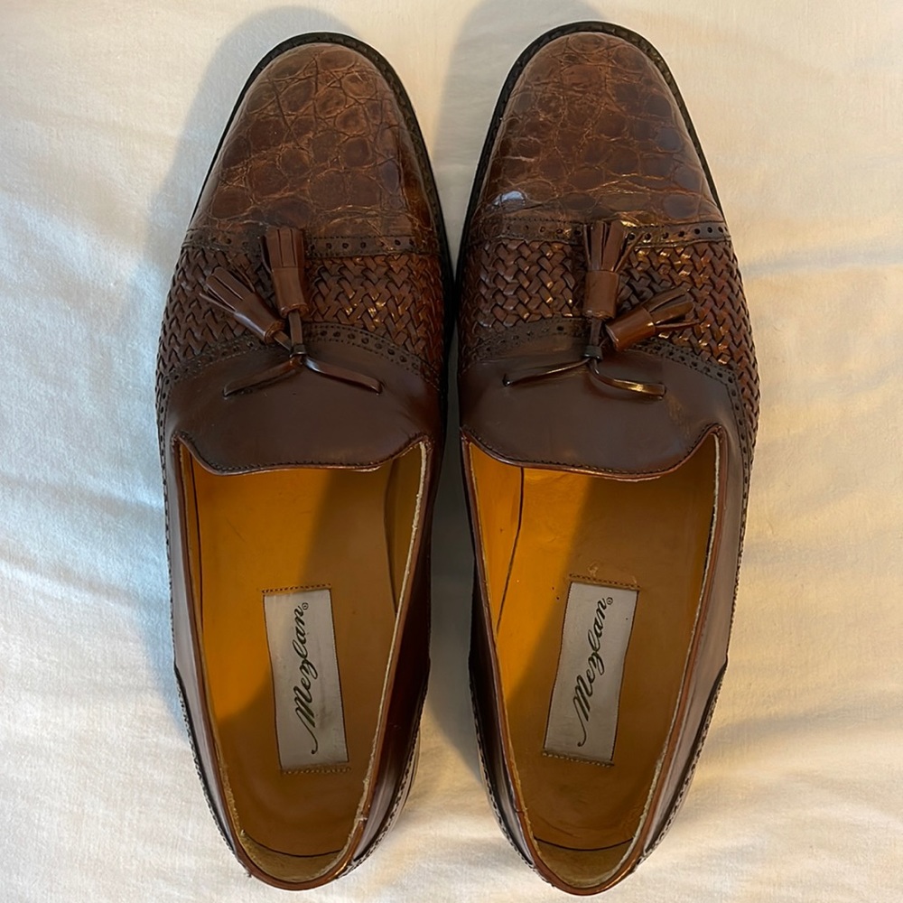 Mezlan Crocodile Loafer